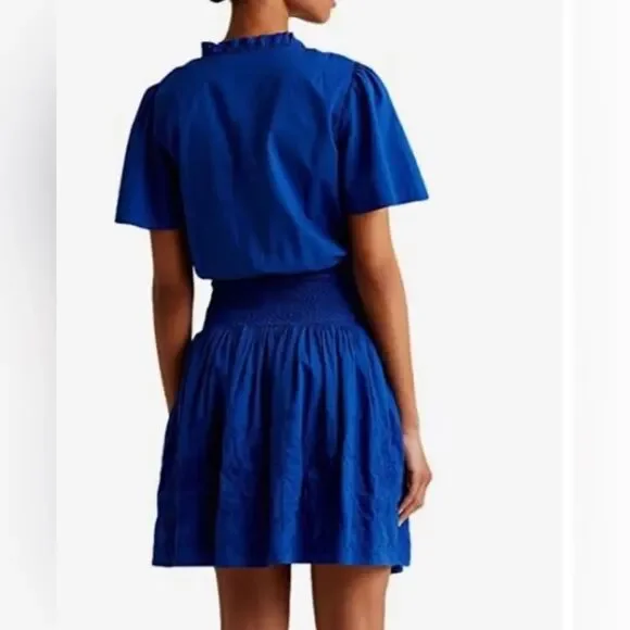 Lauren Ralph Lauren - Women's Ruffle Trimmed Dress - Size 4 - Picture 3 of 5